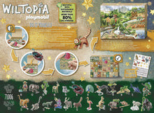 Carica l'immagine nel visualizzatore di Gallery, PLAYMOBIL Wiltopia 71006 Calendario Dell'Avvento Fai da Te, Viaggio degli Animali Intorno, Include 23 Animali da Tutto, Giocattolo Sostenibile per Bambini dai 4 Anni in su