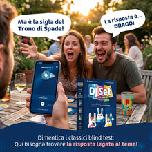 Carica l'immagine nel visualizzatore di Gallery, DJ Set Quiz Musicale – Blind Test di Deduzione, 560 Canzoni, 3-16 Giocatori