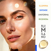 Carica l'immagine nel visualizzatore di Gallery, BluMilano Siero Vitamina C Viso con BluBarrier - Illuminante e Antiossidante con Niacinamide - 95% Origine Naturale e Bi