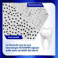 Carica l'immagine nel visualizzatore di Gallery, Sensodyne Clinical Repair Pulizia Profonda Dentifricio Denti Sensibili 75ml