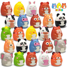 Carica l'immagine nel visualizzatore di Gallery, 24 pezzi Squishies Giocattoli per Bambini Anti Stress Fidget Squishy, Goodie Bags Fillers per Compleanno Bambini Bomboni