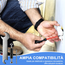 Carica l'immagine nel visualizzatore di Gallery, 10 Set Riparazione Scatola Elettrica Tipo 118 – Asta di Supporto per Cassetta di Derivazione Esterna, Accessori per Elet