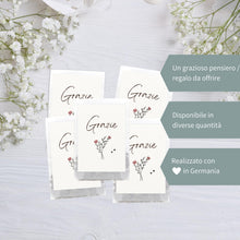 Carica l'immagine nel visualizzatore di Gallery, Semi di Fiori "Grazie" | Idee Regalo e Pensierino Originale | Piccolo Regalo per Colleghi, Maestre e Ospiti | Bomboniere
