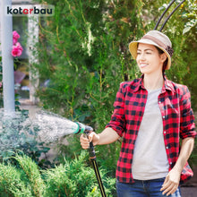 Carica l'immagine nel visualizzatore di Gallery, KOTARBAU® Tubo dell’acqua da giardino da 1/2", 30 m, 4 strati, flessibile in PVC rinforzato, anti-torsione, nero, profes
