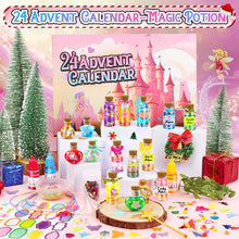 Carica l'immagine nel visualizzatore di Gallery, Gaeymy Calendario Dell'avvento 2024, 24 Kit Pozioni Magiche Bambina, Gioco Creativo Magia Bambini Fai da Te, Kit Lavoretti Creativi per Kinder, Regalo Natale Giochi Bimbe Ragazza 5 6 7 8 9 10 Anni