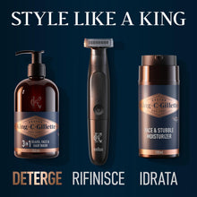 Carica l'immagine nel visualizzatore di Gallery, King C. Gillette Detergente Viso Uomo 3 in 1, Sapone Barba e Capelli