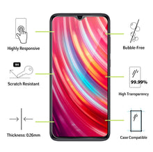Carica l'immagine nel visualizzatore di Gallery, Vetro Temperato per Xiaomi Redmi Note 8 2020 / Note 8 2021 [3 Pezzi] Vetrino Protettivo Pellicola Protezione Schermo