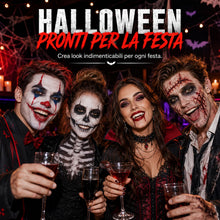 Carica l'immagine nel visualizzatore di Gallery, Trucchi Halloween Sangue Finto Kit, Trucco Halloween Viso Makeup Face Paint