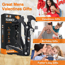 Carica l'immagine nel visualizzatore di Gallery, BIIB Regalo Uomo, 12 in 1 Multitool Gadget Utili, Idee Regalo Uomo Compleanno, Regali per Lui Attrezzo Multifunzione, Regalo Anniversario per Lui, Regali Natale Originali Regali Secret Santa