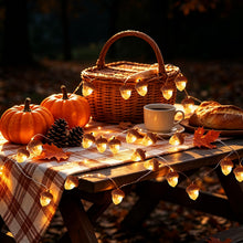 Carica l'immagine nel visualizzatore di Gallery, Luci di Ghianda Autunnale, 3 Metri 30 LED Catene Luminose di Autunnali