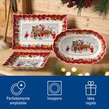 Carica l'immagine nel visualizzatore di Gallery, Villeroy &amp; Boch - Toy's Fantasy Scodella Da Portata Variopinto, Adatto per Microonde, Piatto Ceramica Natale, Decorazione Natalizie, Stoviglie, Porcellana Premium