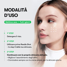 Carica l'immagine nel visualizzatore di Gallery, VT COSMETICS VT MILD REEDLE SHOT 50 - Essenza riparatrice giorno e notte per pelle opaca e stanca, 50 ml