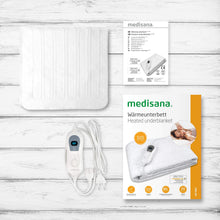 Carica l'immagine nel visualizzatore di Gallery, medisana HU 665 coperta riscaldante elettrica, coprimaterasso termica