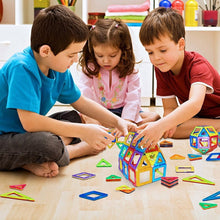 Carica l'immagine nel visualizzatore di Gallery, Condis Costruzioni Magnetiche Bambini 120 Pezzi, 3 - 8 anni Giocattoli con Calamite Educativi Regalo Montessori