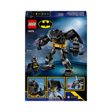 Carica l&#39;immagine nel visualizzatore di Gallery, LEGO DC Armatura Mech di Batman, Action Figure Giocattolo da Costruire, Robot Snodabile da Collezione con Minifigure e Batarang, Giochi Creativi per Bambini e Bambine da 6 Anni, Piccolo Regalo 76270