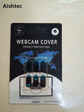 Carica l'immagine nel visualizzatore di Gallery, Copri Webcam, Untra Sottile 0.7mm Copertura Webcam Cover Slider per Computer Portatile, Laptop, PC, Tablet, Smartphones 