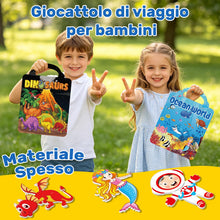 Carica l'immagine nel visualizzatore di Gallery, Kalysky 6 Libro Adesivi Attacca e Stacca Bambini, Album Adesivi Bambini 2-8