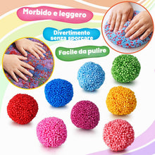 Carica l'immagine nel visualizzatore di Gallery, Kit Gioco Perline Schiuma Modellabile, 30 Confezioni