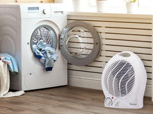 Carica l'immagine nel visualizzatore di Gallery, BEPER P203TER203 Termoventilatore Elettrico Compatto, 2 Potenze 2000W, Termostato, Funzione Ventilazione, Maniglia Integ