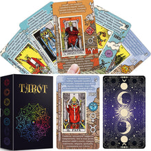 Carica l&#39;immagine nel visualizzatore di Gallery, TAROTIKA - Tarocchi Carte Italiano, Imparare Tarot Deck di Lettura Facile e Veloce, con Significati Inversi, SÌ o No, Oroscopi, Pianeti e Chakra (Italiano)
