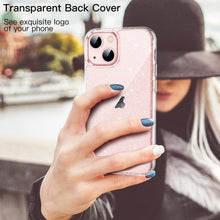 Carica l'immagine nel visualizzatore di Gallery, JETech Cover Glitter per iPhone 13, Trasparente