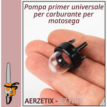Carica l'immagine nel visualizzatore di Gallery, AERZETIX - C73263 - Pompa benzina per piccole motoseghe - compatibile con Alpina , Motosega cinese , Husqvarna , Stihl ,