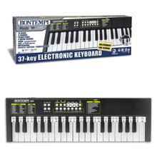 Carica l'immagine nel visualizzatore di Gallery, Bontempi 15 3780 KeyRhythm - Tastiera Digitale a 37 Tasti, Passo 2 cm con Funzione Apprendimento, Presa per Cuffie, USB-C, 480x150x40 mm, per Bambini e Principianti