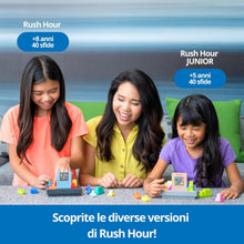Carica l'immagine nel visualizzatore di Gallery, ThinkFun - Rush Hour Gioco | Giochi Da Tavolo per Bambini 40 Sfide | Bambino e Bambina 8 Anni Idee Regalo | Giochi Bambini 8 Anni | Rush Hour Versione Italiana