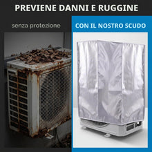 Carica l'immagine nel visualizzatore di Gallery, Copri Condizionatore da Esterno 80x30x57cm, Copertura Condizionatore Esterno Impermeabile, Protezione Motore Condizionat