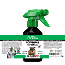 Carica l'immagine nel visualizzatore di Gallery, Repell Shield Spray Roditori - Repellente Topi e Scoiattoli da Esterno e Interno - Efficiente Protezione da Roditori - S
