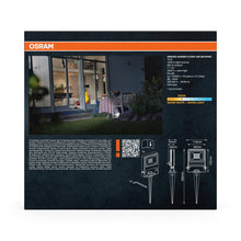 Carica l'immagine nel visualizzatore di Gallery, OSRAM ENDURA Garden Flood proiettore con picchetto da terra 10W 3000K