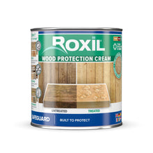 Carica l'immagine nel visualizzatore di Gallery, Roxil Impregnante legno idrorepellente (1 litro) -10 anni sigillante per legno, trattamento trasparente impermeabilizzan
