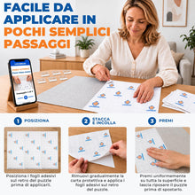 Carica l'immagine nel visualizzatore di Gallery, Colla per Puzzle 1000 e 2000 Pezzi – Fogli Adesivi per Puzzle LudoBreak