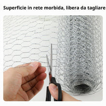 Carica l'immagine nel visualizzatore di Gallery, Rete metallica per recinzioni 7 m - 40 cm di altezza - rete recinzione maglia piccola da 25 mm - rete elettrosaldata in 