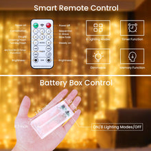 Carica l'immagine nel visualizzatore di Gallery, innolife 6 catene luminose a batteria, 3 m, 30 LED, 8 modalità