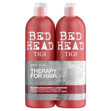 Carica l'immagine nel visualizzatore di Gallery, Bed Head by TIGI Resurrection Set Shampoo e Balsamo, 2x 750ml