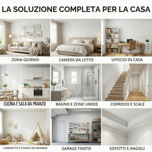 Carica l'immagine nel visualizzatore di Gallery, Stucco Per Muro Bianco Pronto, Veloce in Tubetto, Riempitivo per Crepe, Graffi e Fori, Stucco Bianco Antimuffa Salvamuro