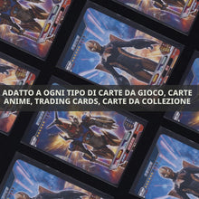 Carica l'immagine nel visualizzatore di Gallery, Buste Proteggi Carte, 100 Pezzi Trasparenti Bustine Carte 66 X 92 MM 0.1MM Tasche Vuote per Da Collezione Pokemon Magic