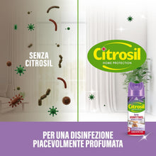 Carica l'immagine nel visualizzatore di Gallery, Citrosil Disinfettante Spray Superfici e Tessuti, essenze di lavanda, 300ml