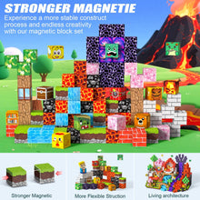 Carica l'immagine nel visualizzatore di Gallery, Costruzioni Magnetiche per Bambini 100 PCS 2CM 3+ Giochi Cubi Magnetici, Blocchi Building Blocks Giocattoli Montessori a Partire da 3 4 5 6 7 8 9 10 11 12 Anni Regali di Compleanno per Ragazzi