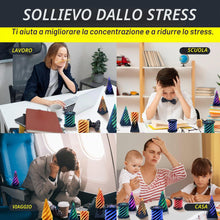 Carica l'immagine nel visualizzatore di Gallery, Impossible Cone (3PCS), 3D Stampato Spiral Cone Fidget Toy, Impossibile Piramide Scultura Passthrough, Decorazioni per i