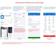 Carica l'immagine nel visualizzatore di Gallery, Veepeak OBDCheck BLE+ Scanner OBD II Bluetooth per Auto, Strumento di Diagnosi Wireless Lettore Codici Motore Compatibile con iOS e Android
