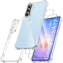 Carica l'immagine nel visualizzatore di Gallery, FLLAO Cover per Samsung Galaxy A18/A17 5G/4G, TPU Bumper, Trasparente