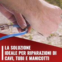 Carica l'immagine nel visualizzatore di Gallery, POPPSTAR Nastro isolante autoagglomerante universale, 5m x 19mm x 0,76mm, nero, 1 rotolo