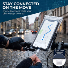 Carica l'immagine nel visualizzatore di Gallery, 10 Pezzi Buste Impermeabili per Cellulare, Trasparenti in PVC, Adatte per Smartphone da 6 a 6,9 Pollici, Protezione da P