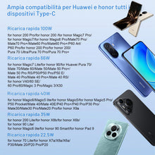 Carica l'immagine nel visualizzatore di Gallery, Cavo USB Type-C 1M 100W Cavo USB C per Super-Charge per HONOR 400 200 Pro