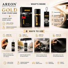 Carica l'immagine nel visualizzatore di Gallery, Areon - Deodorante/profumatore per auto, oro (Gold), 50 ml