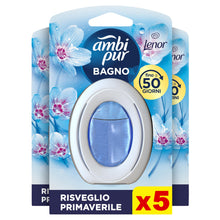 Carica l'immagine nel visualizzatore di Gallery, Ambi Pur Profumatore Bagno, Elimina Odori, 5 Pezzi, Risveglio Primaverile