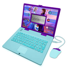 Carica l&#39;immagine nel visualizzatore di Gallery, Lexibook Disney Frozen 2 Computer Portatile Educativo Bilingue Italiano/Inglese 124 attività Matematica Logica Musica Orologio JC598FZi5 3+anni