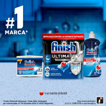 Carica l'immagine nel visualizzatore di Gallery, Finish Ultimate Infinity Shine Pastiglie Lavastoviglie, 100 Capsule Lavastoviglie al Limone, Pastiglie per Lavastoviglie